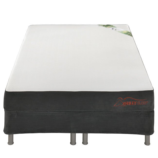 Augusta 8 Inch Memory Foam Mattress Ashley Sleep Furniture Cart