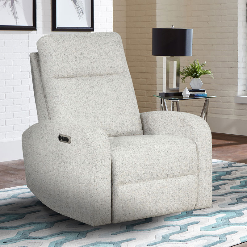 Thriller Natural Beauty Quartz Power Swivel Glider Recliner Parker ...