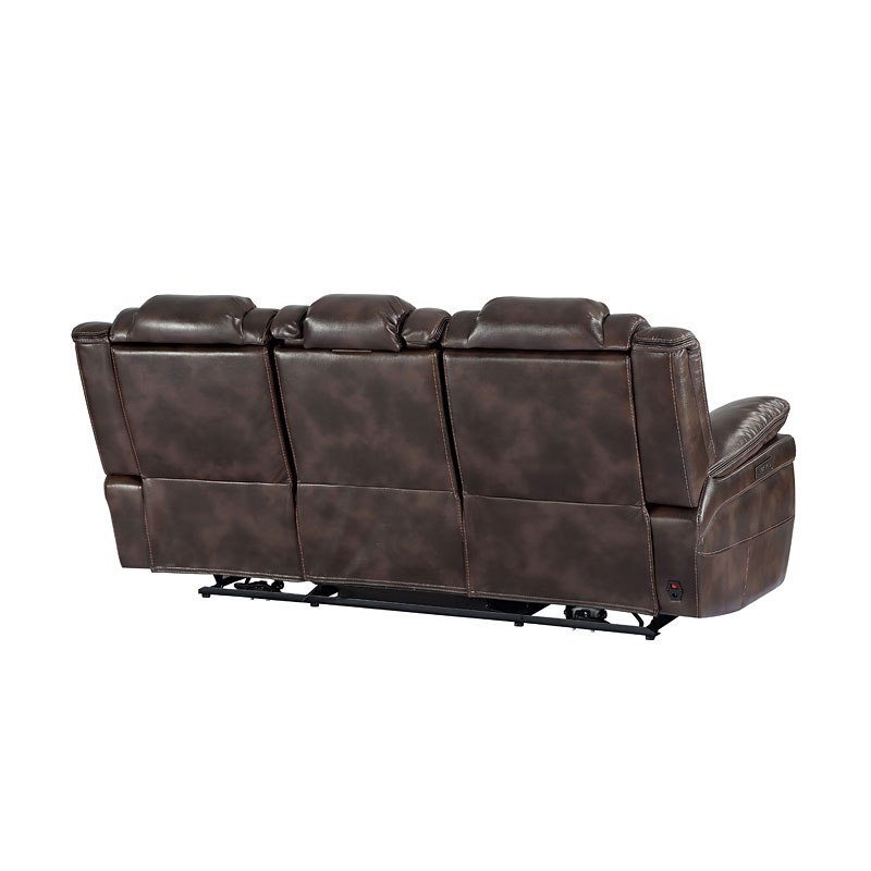 Oportuna Dual Power Reclining Sofa Steve Silver Furniture Furniture Cart