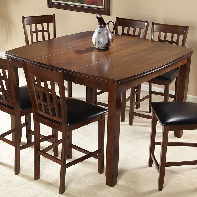 Jordan Counter Height Dining Room Set Cramco Furniture Cart
