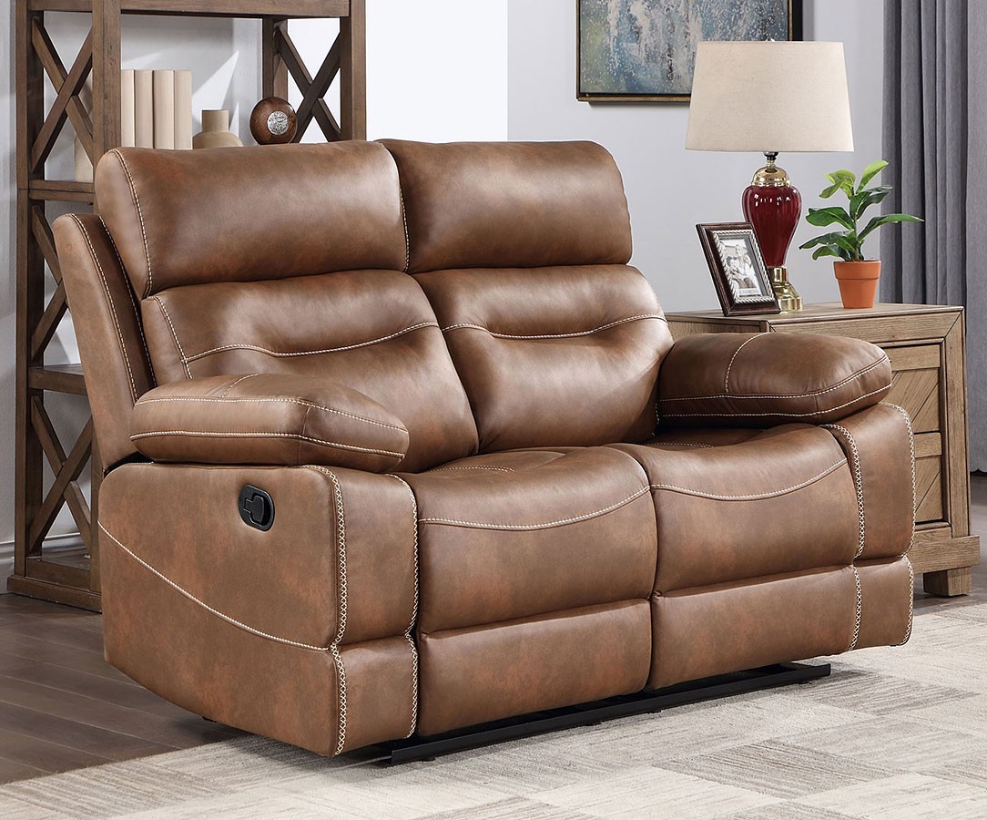Rudger Reclining Living Room Set (Brown) Steve Silver Furniture ...