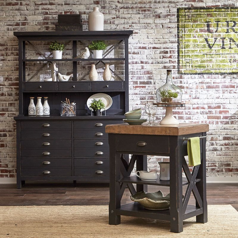 Urban Accents Buffet W/ Hutch Samuel Lawrence Furniture, 2 Reviews