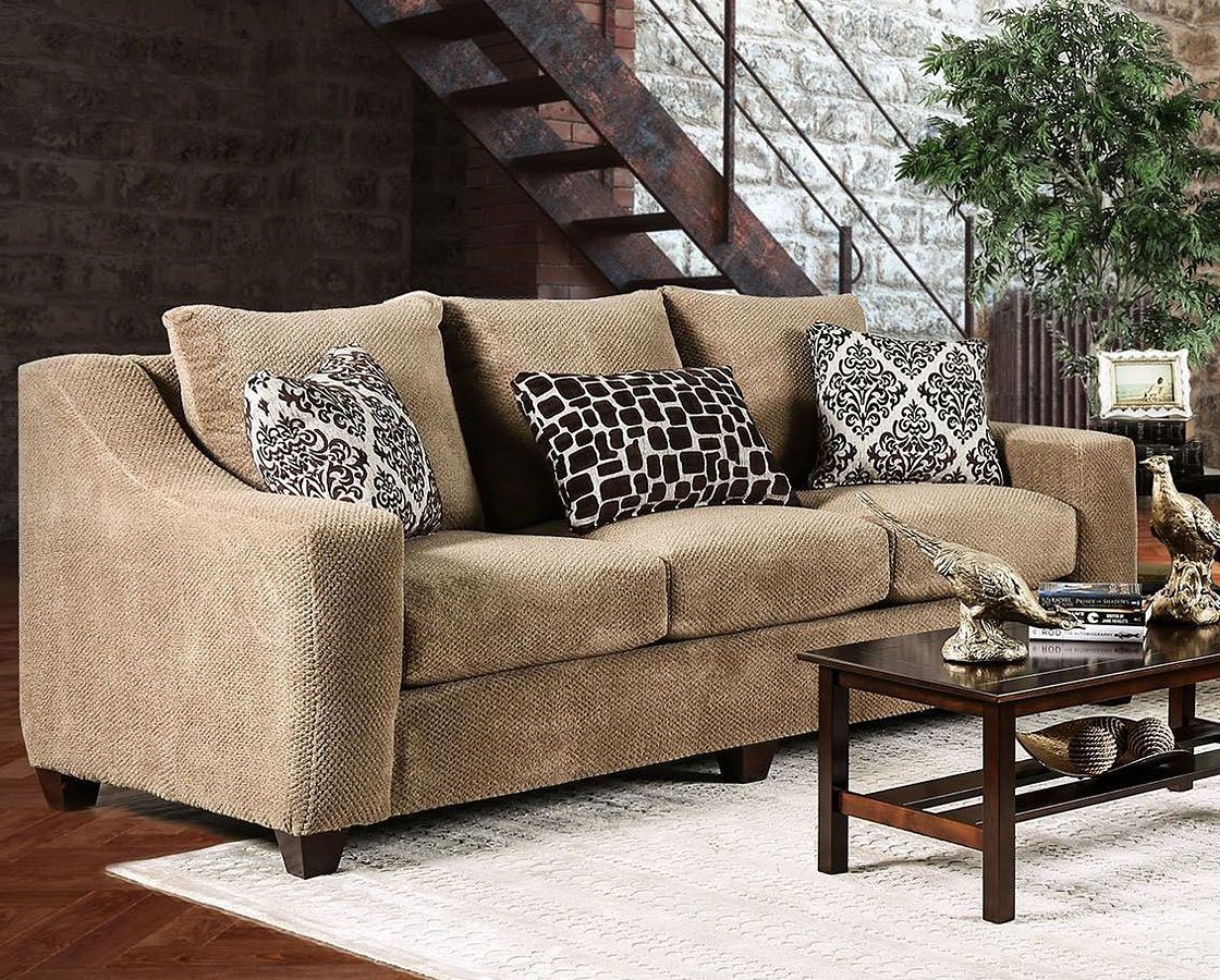 Sullivan Living Room Set Furniture Of America Furniture Cart