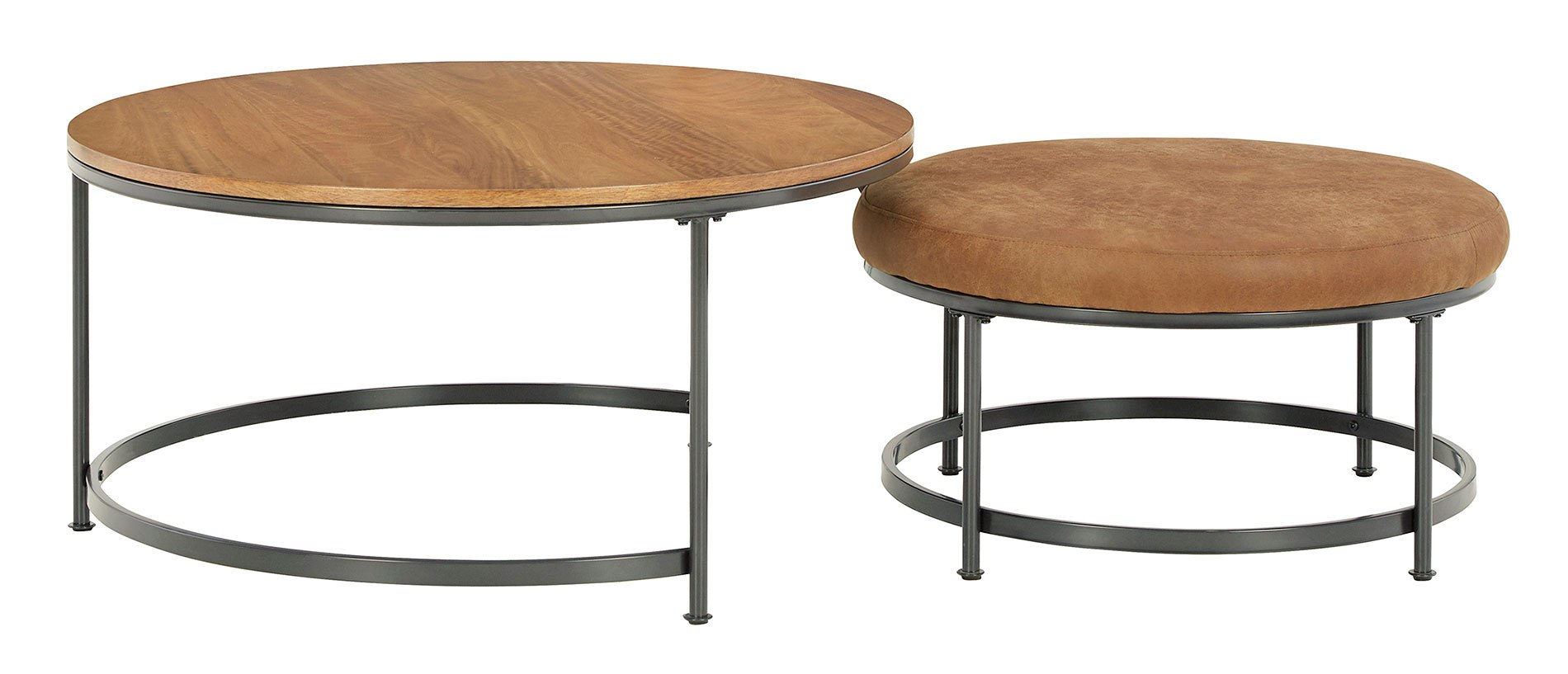 Drezmoore Nesting Cocktail Tables (Set Of 2) Signature Design