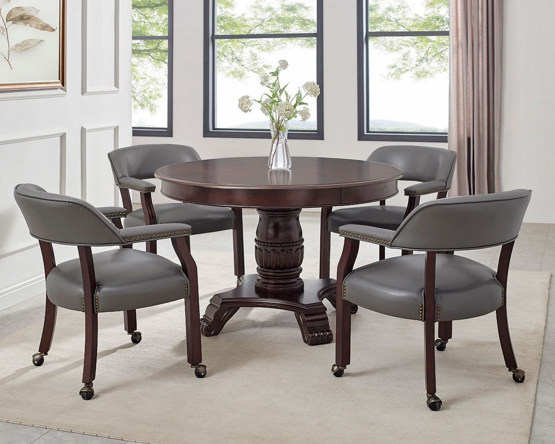 game table chairs oak