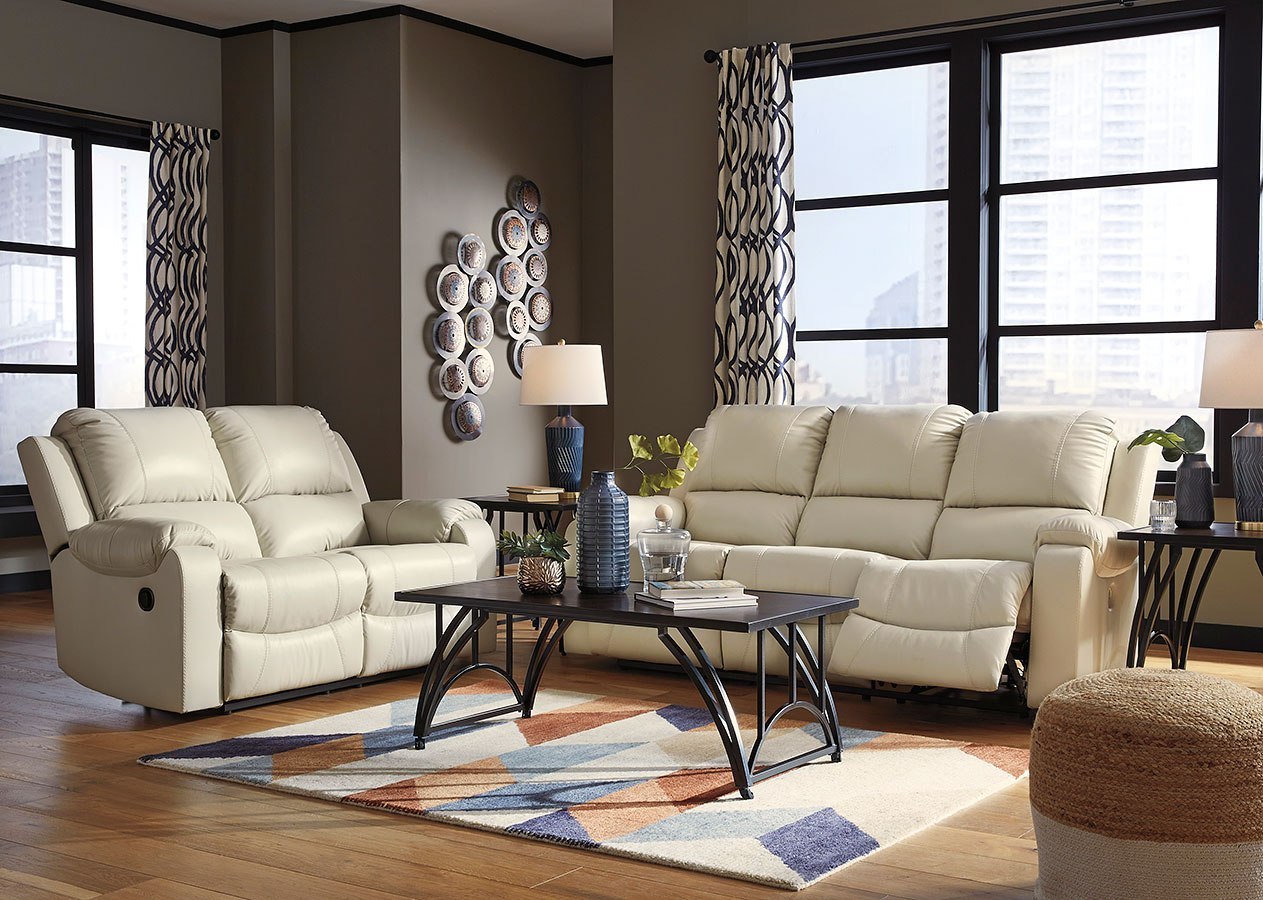 Rackingburg Cream Reclining Living Room Set Signature Design Rackingburg Cream Reclining Living Room Set Signature Design Furniture Cart
