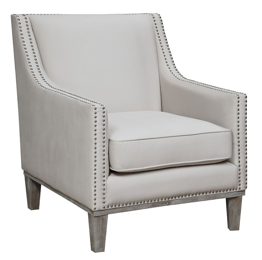 Augusta Accent Chair (Snow) Elements Furniture Furniture Cart