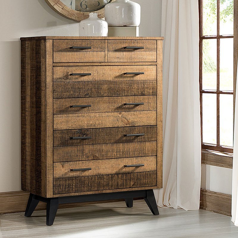 Urban Rustic Drawer Chest Intercon Furniture Furniture Cart