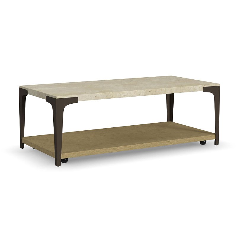 Omni Rectangular Occasional Table Set Flexsteel | Furniture Cart