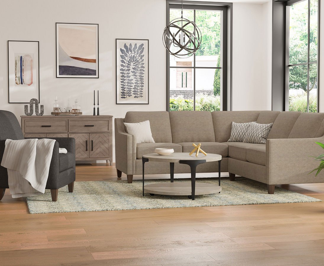 Omni Round Occasional Table Set Flexsteel | Furniture Cart