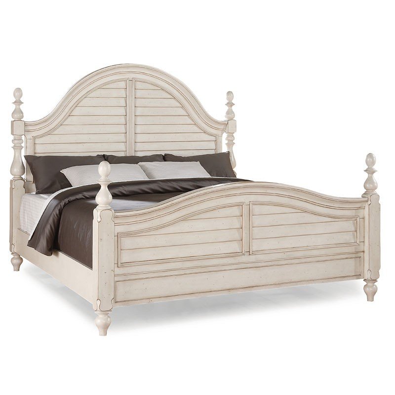 Palmetto Pointe Poster Bed Flexsteel Furniture Cart