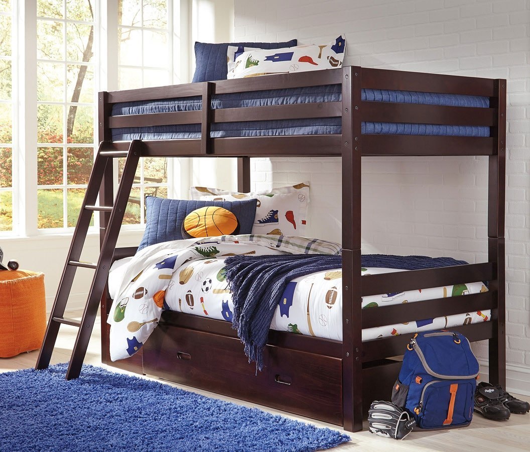 halanton twin bunk bed