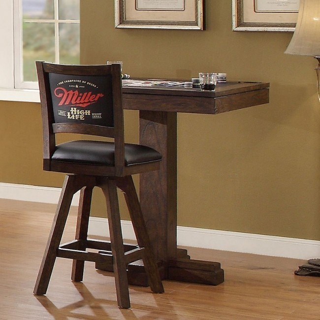 Miller High Life Pub Game Table Set ECI Furniture, 1 Reviews