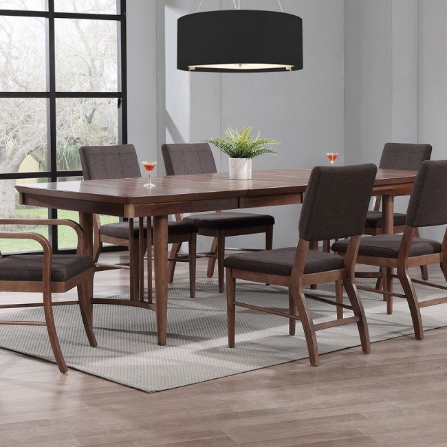 Mid Modern Trestle Dining Table ECI Furniture | Furniture Cart