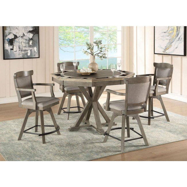 Pine Crest Counter Height Pub Game Table Set Eci Furniture 1 Reviews Furniture Cart