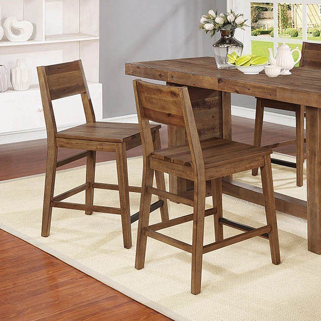 Tucson Counter Height Chair Set Of 2 Coaster Furniture Furniture Cart