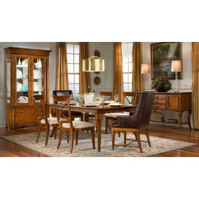 European Legacy Dining Room Set Hekman Furniture Cart