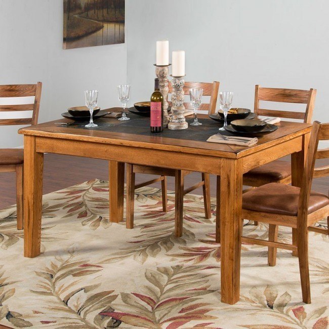 Sedona Slate Top Dining Table Sedona Slate Top Dining Table
