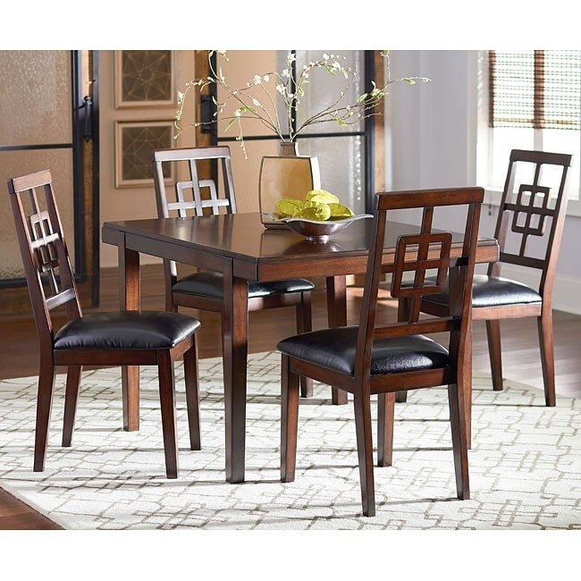 Ally 5Piece Dining Room Set Standard Furniture Furniture Cart