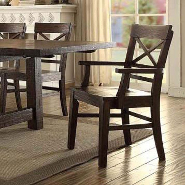 Gettysburg X Back Arm Chair Set Of 2 Eci Furniture Furniture Cart