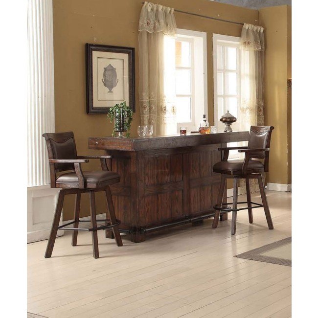 Gettysburg Home Bar Set Eci Furniture 2 Reviews Furniture Cart