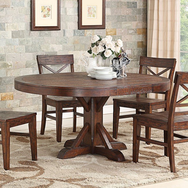 Gettysburg Round Dining Table Eci Furniture Furniture Cart