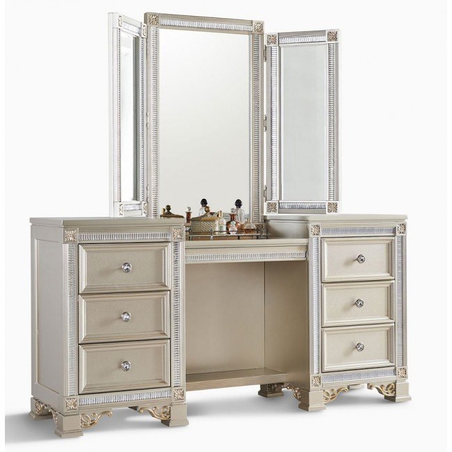 Tiffany Vanity With Mirror Oasis Home 