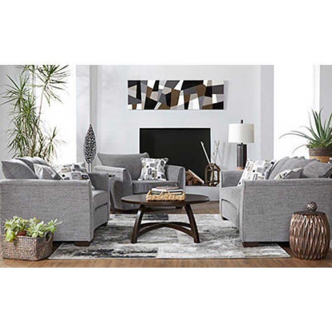 16700 Series Seville Charcoal Living Room Set Hughes Furniture