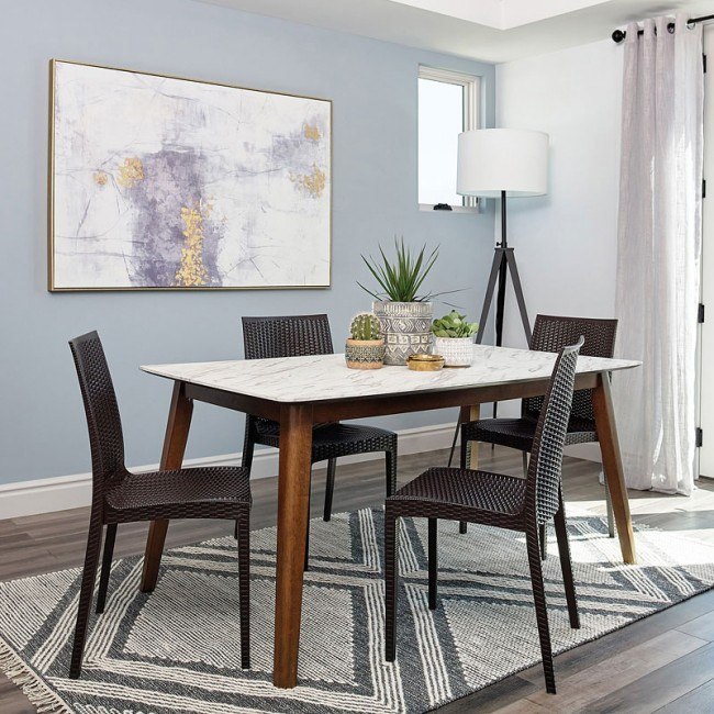 Everett Dining Room Set Coaster Furniture Furniture Cart