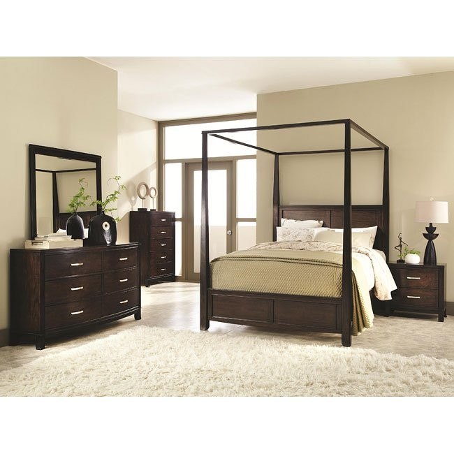 Ingram Canopy Bedroom Set Coaster Furniture Furniture Cart