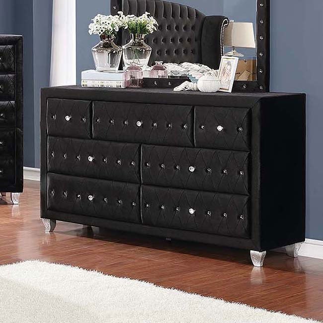 Deanna Dresser (Black) Coaster Furniture Furniture Cart