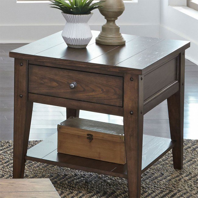 Lake House End Table Liberty Furniture Furniture Cart