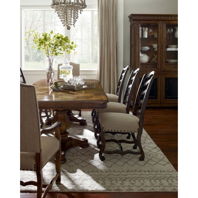Collection One Harvest Dining Room Set Chestnut Art Furniture