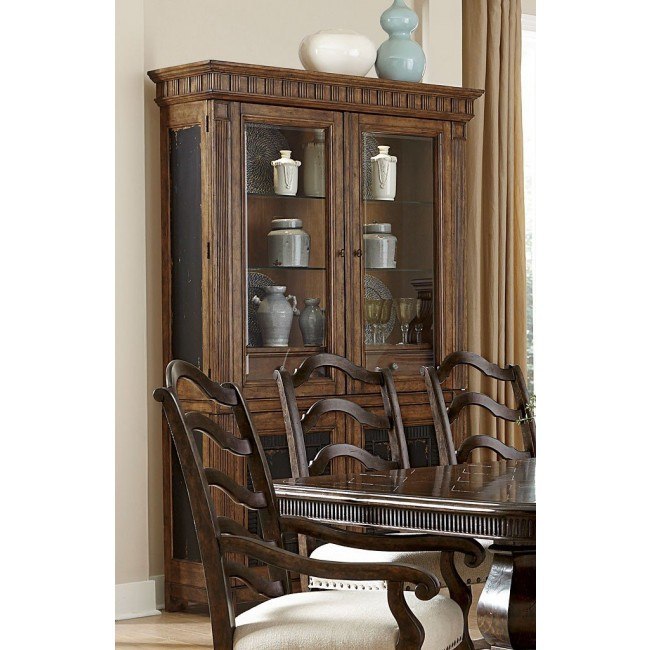 Collection One Montreal Display Cabinet Chestnut Art Furniture