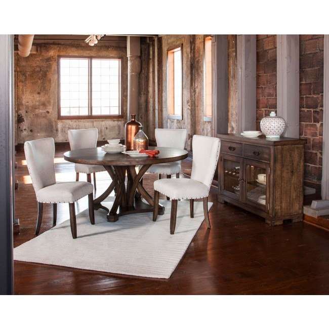 Selwyn Round Dining Room Set Lc Furniture Furniture Cart