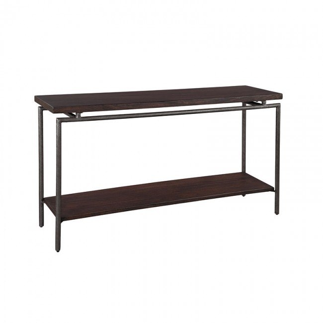 Wood/ Metal Sofa Table Hekman Furniture Cart