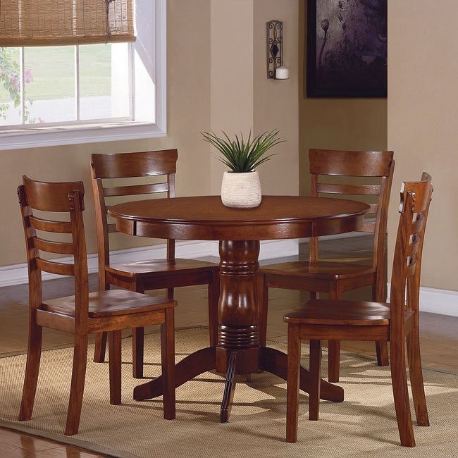 Wayland 5-Piece Dinette Set Homelegance | Furniture Cart (650 x 650 Pixel)