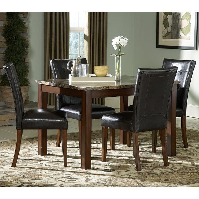 Achillea Dining Room Set With 48 Inch Table Homelegance ...