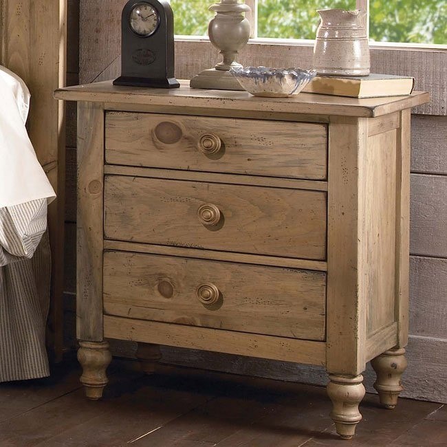 Homecoming Nightstand Vintage Pine Kincaid Furniture Furniture Cart