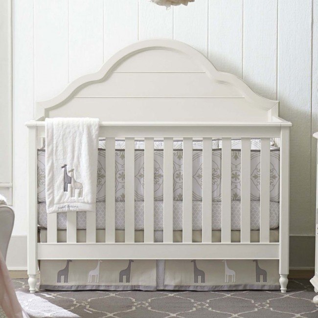 Inspirations Grow With Me Convertible Crib Mist Gray Legacy