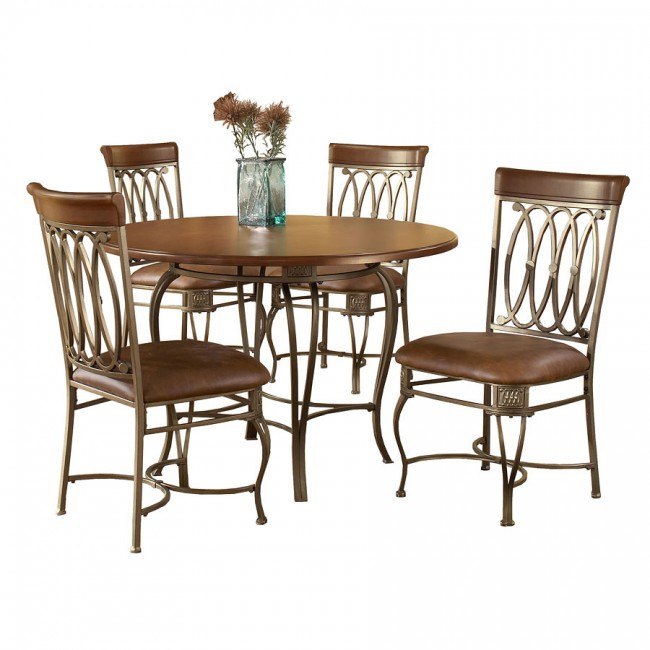 Montello 45 Inch Round Dining Room Set Hillsdale Furniture Furniture Cart