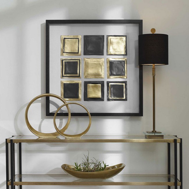 Fair And Square Modern Shadow Box Uttermost | Furniture Cart