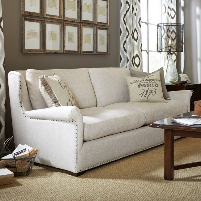 Haven Sofa Belgian Linen Universal Furniture Cart Haven Sofa Belgian Linen Universal