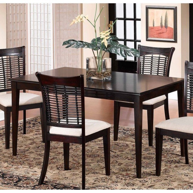 Bayberry Rectangular Dining Table Dark Cherry Hillsdale Furniture Furniture Cart