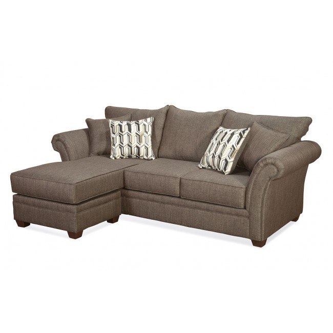 5125 Series Marlo Graphite Sofa Chaise Hughes Furniture