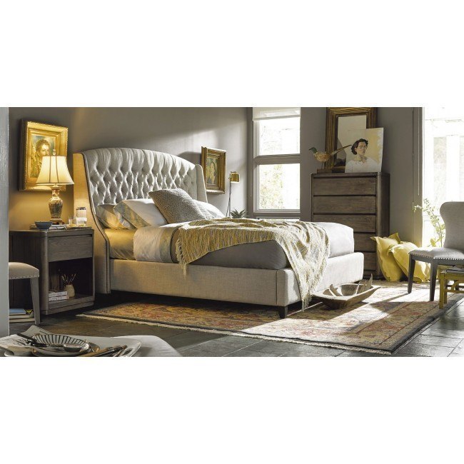 Curated Roxbury Bedroom Set W Linen Halston Bed Universal Furniture Furniture Cart