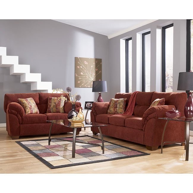 Hudson - Chianti Living Room Set Signature Design ...