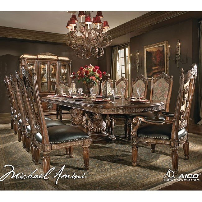 Villa Valencia Rectangular Dining Room Set Aico Furniture 1 Reviews Furniture Cart