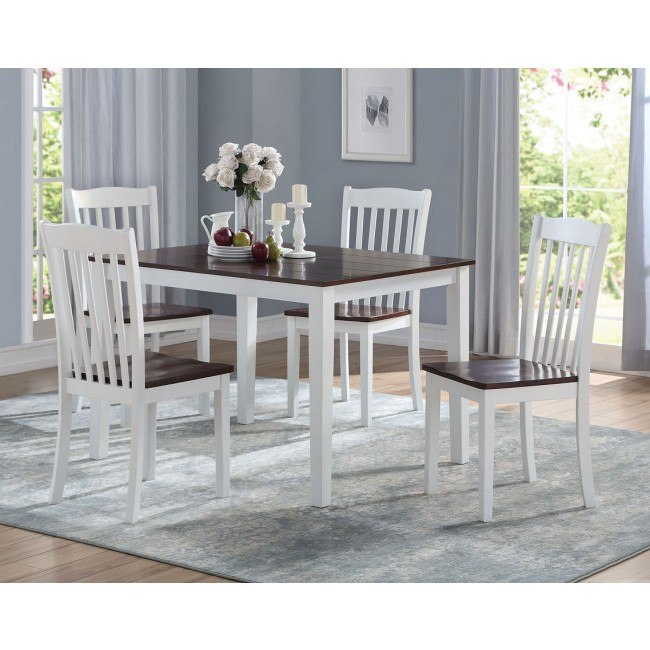 Green Leigh 5 Piece Dining Room Set Acme Furniture Furniture Cart