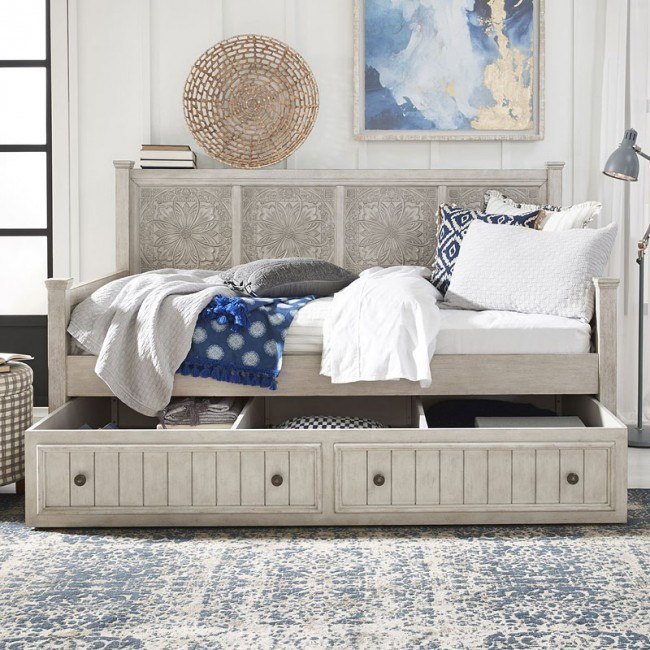 white daybed with pop up trundle